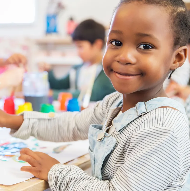 Child at Dr. Panossian's pediatric practice