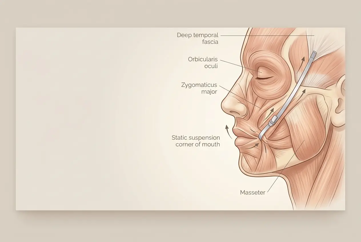 Static sling suspension for facial paralysis — Dr. Panossian